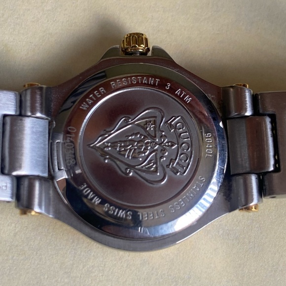 Rare Authentic Gucci 9040L Champagne Dial 2-toned Stainless Steel Ladies Watch. - Picture 8 of 16